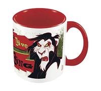 Pyramid International MGC27329 Disney The Lion King - Taza de cerámica en caja de regalo, diseño Long Live The King, capacidad de 325 ml, color negro