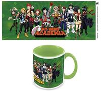 Pyramid International My Hero Academia - Taza de café (325 ml), color verde