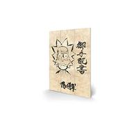 Pyramid International Obra de Arte de Rick and Morty (20 cm x 29,5 cm), Producto Oficial