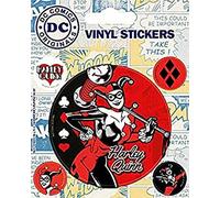 Pyramid International Pegatinas de Vinilo DC Originals (Harley Quinn), Papel, Multicolor, 10 x 12.5 x 1.3 cm
