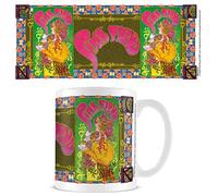 Pyramid International Pink Floyd Taza en caja de presentación (diseño de concierto '66) Taza de cerámica de 11 onzas - Producto oficial