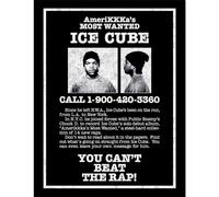Pyramid International Póster artístico de pared de Ice Cube (Most Wanted), 30 x 40 cm, producto oficial de música de rap, talla única
