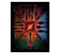 Pyramid International Póster de la temporada 4 de Stranger Things, 30 x 40 cm, producto oficial