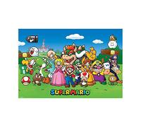 Pyramid International Póster Super Mario Personajes Producto oficial 91,5 x 61 cm Multicolor