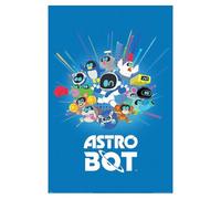 Pyramid International Póster de Playstation Astro Bot (Friends), 61 cm x 91 cm, enmarcado, tamaño único
