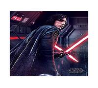 Pyramid International Póster Kylo REN Rage Star Wars The Last Jedi, Plástico Vidrio, Multicolor, 40 x 50 x 1.3 cm