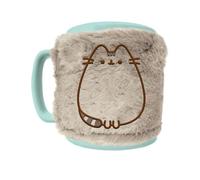 Pyramid International Taza Pusheen mullida Cerámica 440 ml con funda de peluche y nylon