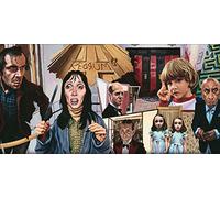 Pyramid International Redrum (The Art of Justin Reed) - Lienzo Decorativo (50 x 100 cm), Madera, Multicolor, 50 x 100 x 1,3 cm