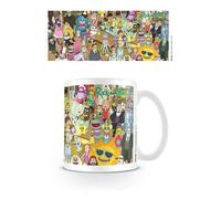 Pyramid international rick & morty - mug characters, 320 ml
