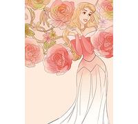 Pyramid International Sleeping Beauty Roses - Póster (50 x 70 cm), diseño de rosas de Disney
