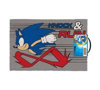 Pyramid international sonic the hedgehog - felpudo de fibra de coco, 6
