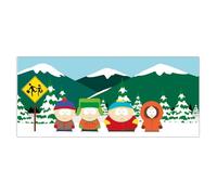 Pyramid International South Park - Tapete de escritorio XL (personajes) - 90 cm x 40 cm / 36 x 16 pulgadas con Cartman, Kenny, Kyle y Stan