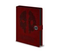 Pyramid international sr72395 cuaderno y block a5 borgoña, rojo