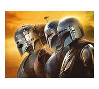 Pyramid International Star Wars: The Mandalorian Canvas (Mandalorian Creed Temporada 3) Lienzo grande 30 cm x 40 cm, producto oficial