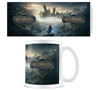 Pyramid International Taza de café de Hogwarts Legacy (Diseño de Harry Potter) de 315 ml, regalos oficiales para hombres y mujeres, color blanco