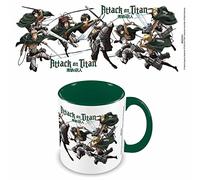 Pyramid International Taza de cerámica Attack on Titan en caja de regalo (diseño de temporada 3) de 325 ml, producto oficial