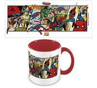 Pyramid International Taza de cerámica Marvel Comics Spider-Man Panels – 325 ml en caja de regalo
