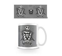 Pyramid international, taza desayuno pesadilla misfit love de disney