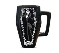 Pyramid International Taza The Nightmare Before Christmas – con forma de ataúd negra, 500 ml