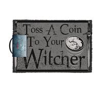 Pyramid international the witcher (toss a coin) doormat/wycieraczka po