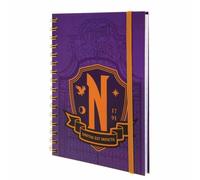 Pyramid International Cuaderno Wiro Wednesday Nevermore Shield A5