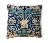 Pyramid International William Morris - Cojín Decorativo con diseño de madreselva, 139 x 139 cm, Accesorio Elegante y Atemporal para el hogar, Talla única