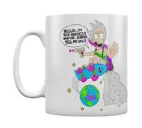 Pyramid MG24861 Rick and Morty El Ricko Coffee Mug, Porcelain, Multi-Colour, 315