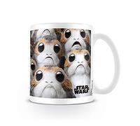 Pyramid MG24937 Star Wars The Last Jedi Many Porgs - Taza de café, porcelana, multicolor