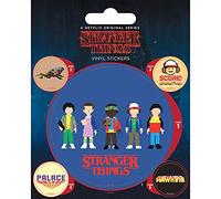 Pyramid Pegatinas Vinilo Stranger Things Arcade, Multicolor, 10 X 12.5 Cm