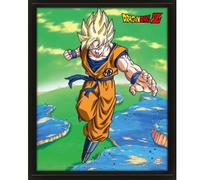 Pyramid Poster 3D Super Saiyan Transformación - Dragon Ball Z
