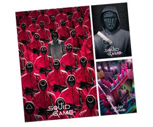Pyramid Póster el juego del calamar crown - Lamina decorativa el juego del calamar Poster juego del calamar 61x91.5cm (PP35009)