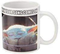 Pyramid STAR WARS THE MANDALORIAN MUG WHEN YOUR SONG COMES ON, White 1 Count (Pa