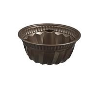 Pyrex Molde savarín Asimetría de acero marrón 22 cm