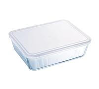 Pyrex Recipiente de vidrio Cook & Freeze con tapa 0,8 l