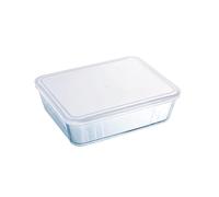 Pyrex Recipiente con tapa Cook & Freeze de vidrio, 2,6 l