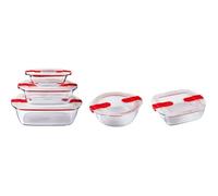 Pyrex Set de 5 recipientes Cook & Heat de Vidrio
