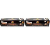 Pyro Feu PEFC Leño Deshollinador Ecológico, Acero Inoxidable, Marron, 1.100 Gramos (Paquete de 2)