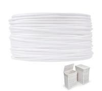 Pzmjwkyn Kit Reparación Ratán - Reemplazo Cinta Impermeable | Set de Arreglo Muebles Patio 36,6 m | para