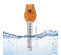 Pzuryhg Medidor de Temperatura del Agua - Dispositivo Probador Flotante Grande Portátil | Probador Térmico para Agua | Para Spas, Estanques, Bañeras, Exterior, Interior, Suelo, Baño
