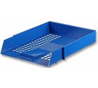 Q Conectar plástico bandeja Carta - Azul