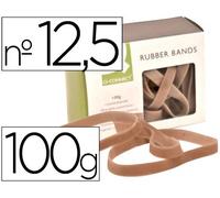 Q-Connect - Bandas elasticas 100 gr 125 x 9 mm numero 12.5