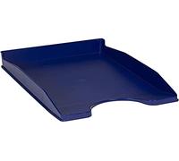 Q-Connect - Bandeja Sobremesa Plástico Azul Opaco