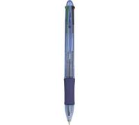 Q-Connect Bolígrafo 4 En 1 Tinta 4 Colores Retráctil -Con Sujeción De Caucho