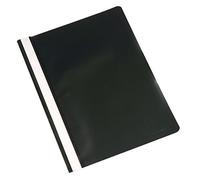 Q-Connect Carpeta Dossier Fastener Plástico, Din A4, Negro