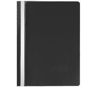 Q-Connect - Carpeta (tamaño A4, 25 unidades), color negro, KF01453