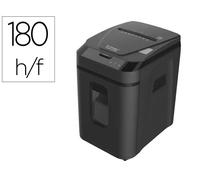 Destructora de documentos q-connect capacidad corte 180 h auto 10 h manual destruye grapas clips y tarjetas - KF14126