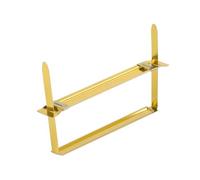 Q-Connect - Encuadernador Fastener Dorado Caja De 50