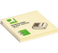 Q-Connect Fanfold Quick Note 75x75mm Yellow