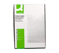 Q-Connect - Funda multitaladro folio 80 mc cristal (100 unidades)