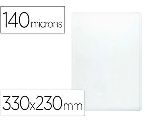 Q-connect Funda portadocumento folio 140 micras transparente